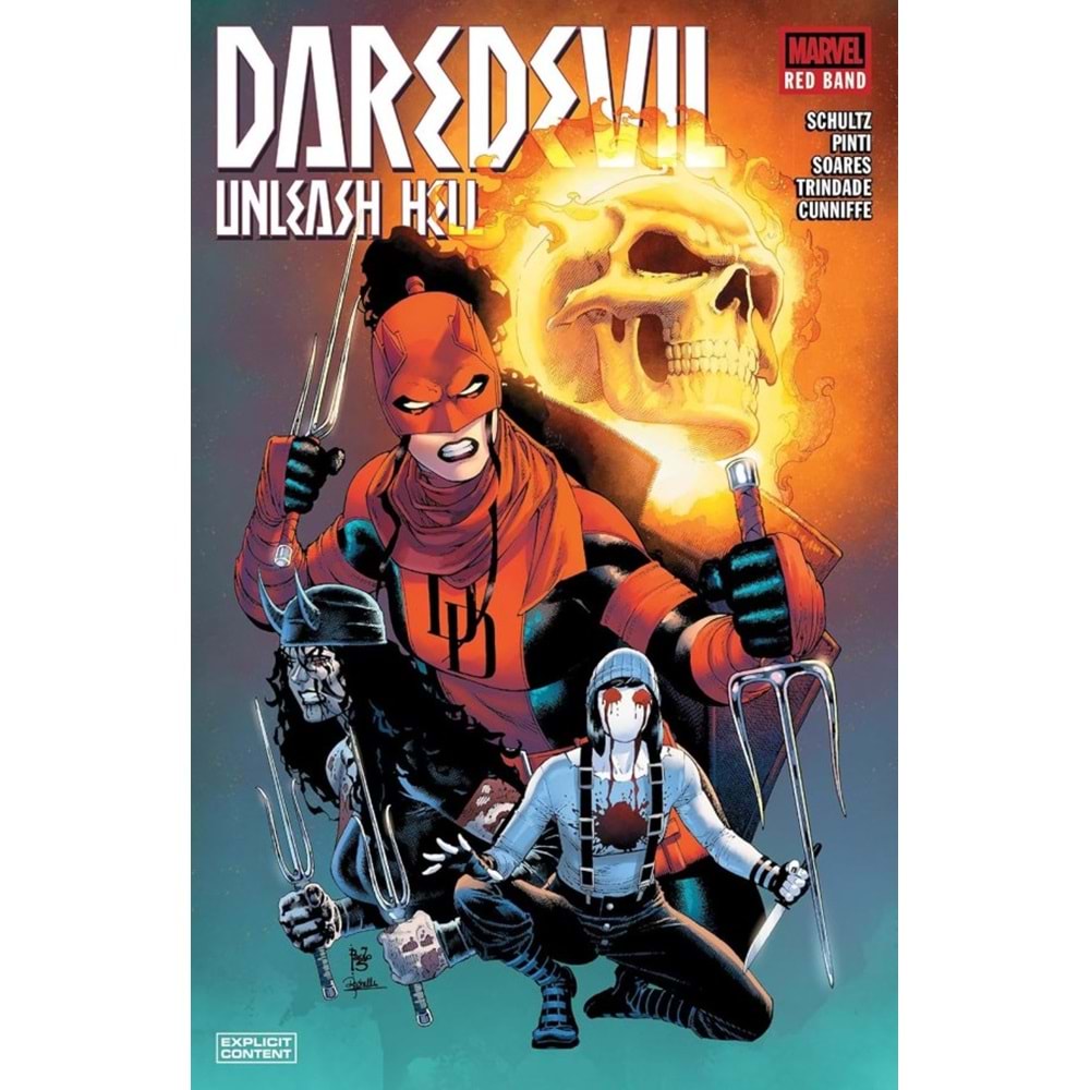 DAREDEVIL UNLEASH HELL RED BAND TPB