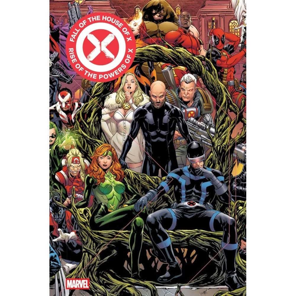 X-MEN FALL OF THE HOUSE OF X RISE OF THE POWERS OF X OMNIBUS HC BROOKS COVER