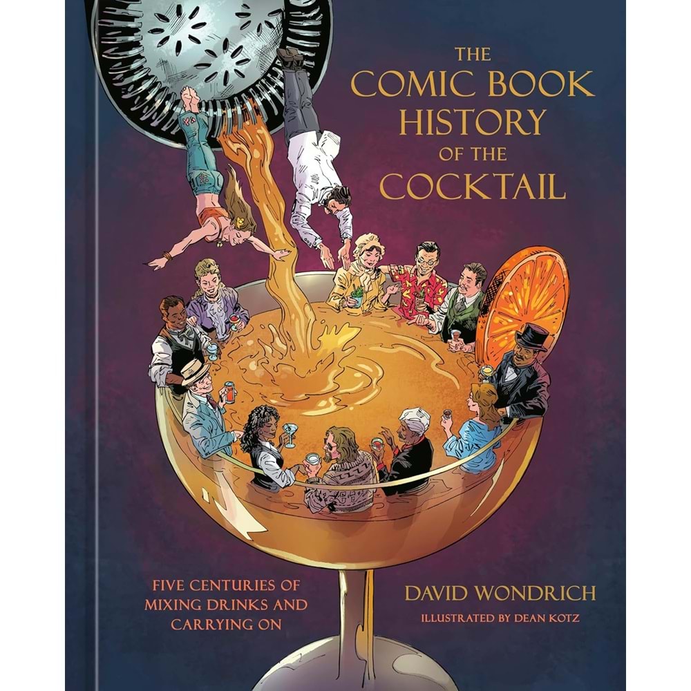 COMIC BOOK HISTORY OF THE COCTAIL HC
