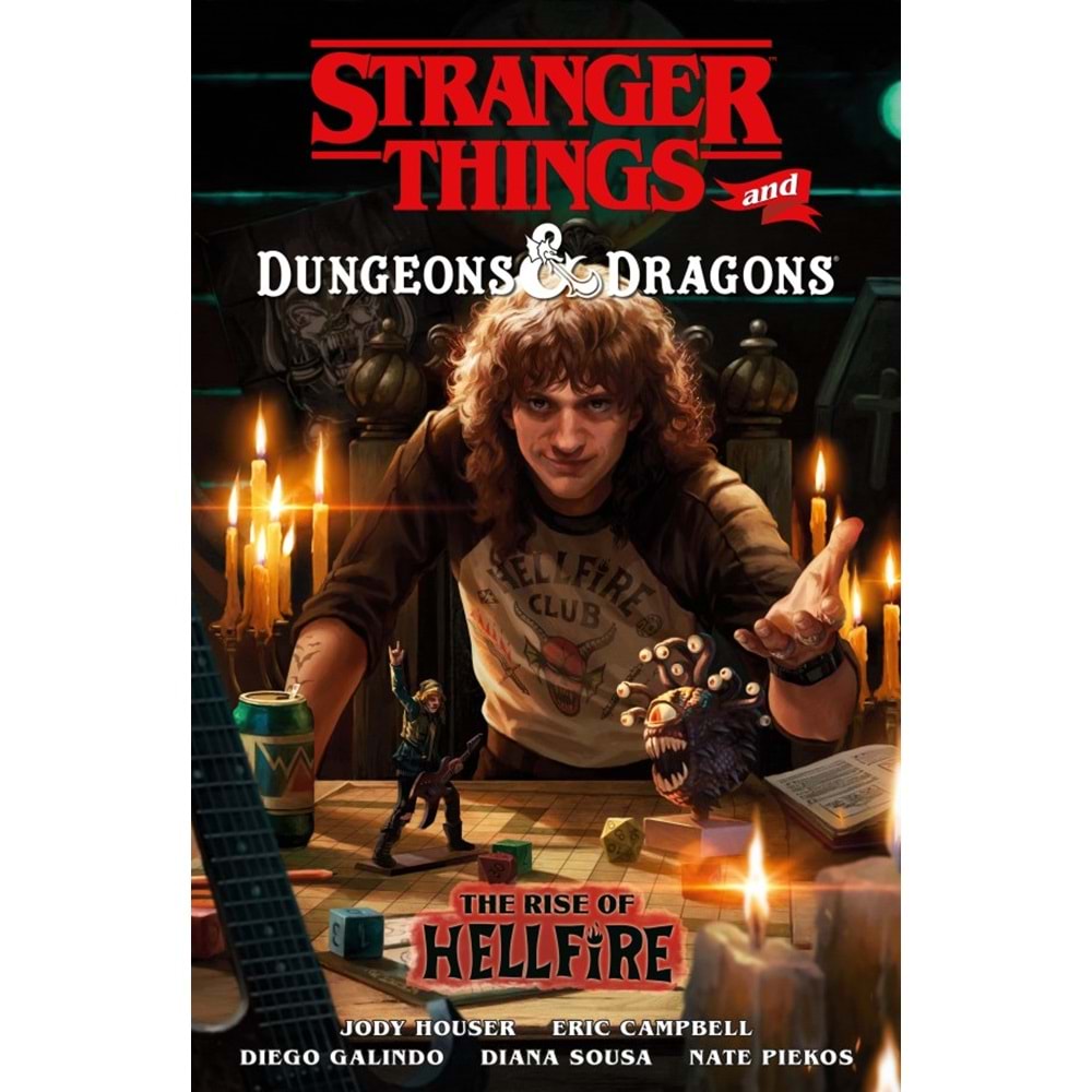 STRANGER THINGS AND DUNGEONS & DRAGONS THE RISE OF HELLFIRE TPB