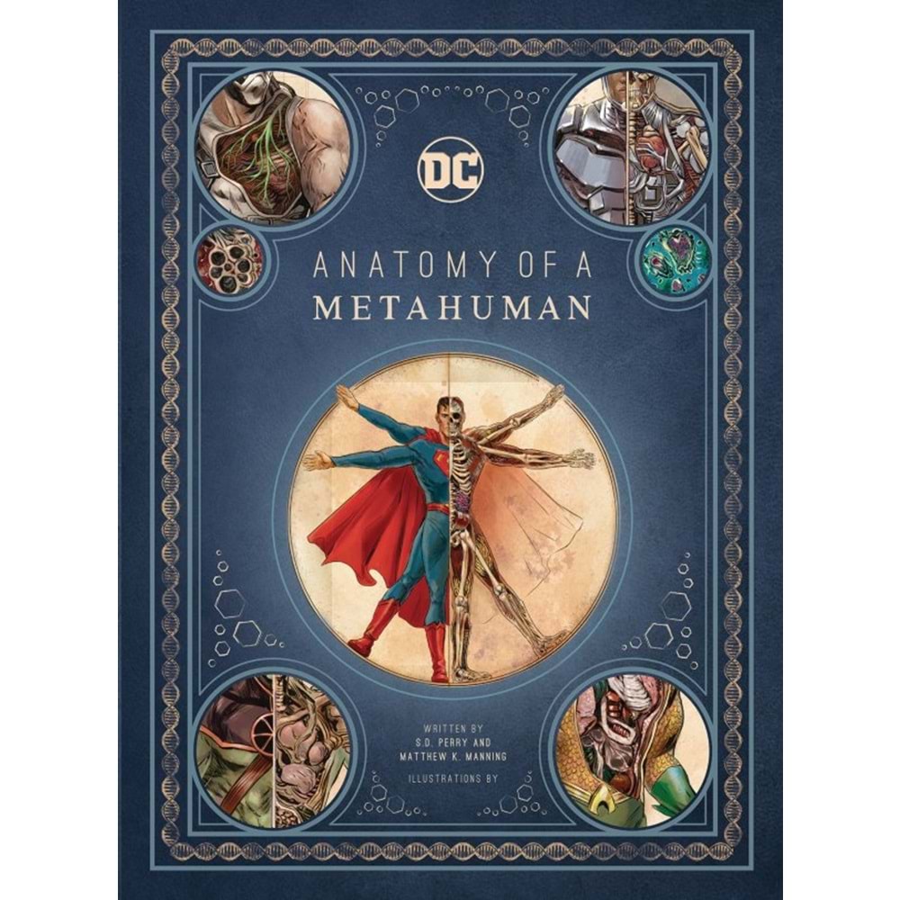 DC COMICS ANATOMY OF A METAHUMAN HC