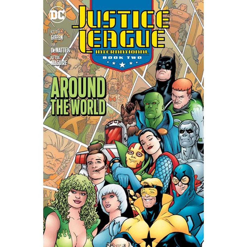 JUSTICE LEAGUE INTERNATIONAL BOOK TWO AROUND THE WORLD TPB