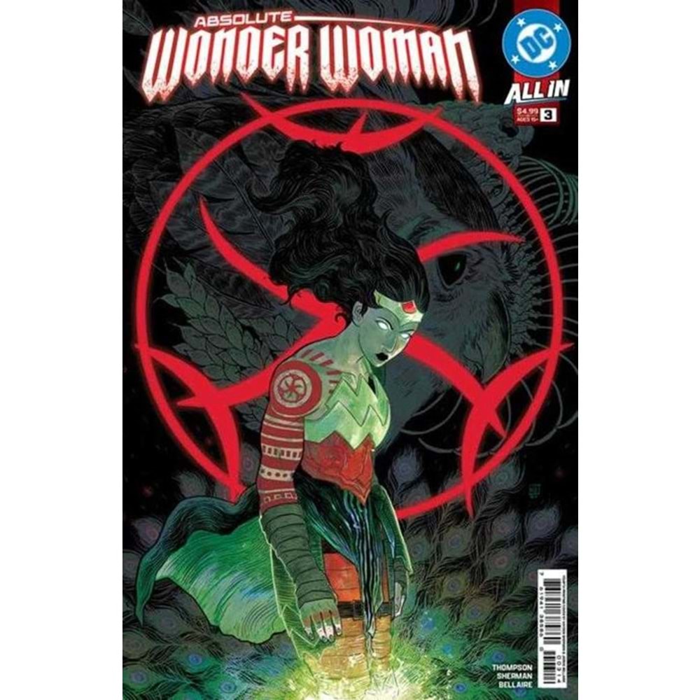 ABSOLUTE WONDER WOMAN # 3 FOURTH PRINTING