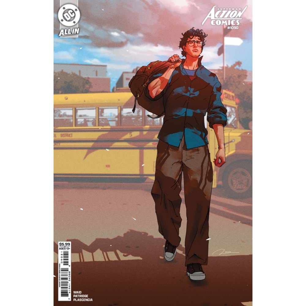 ACTION COMICS (2016) # 1090 COVER B GERALD PAREL CARD STOCK VARIANT