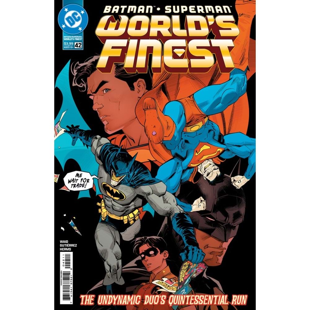 BATMAN SUPERMAN WORLDS FINEST (2022) # 42 COVER A DAN MORA