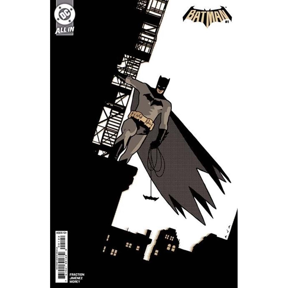 BATMAN (2025) #1 COVER M 1:50 DAVID AJA CARD STOCK VARIANT