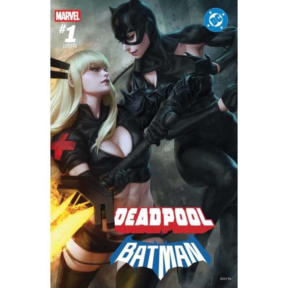 MARVEL DC DEADPOOL BATMAN #1 ARTGERM VARIANT