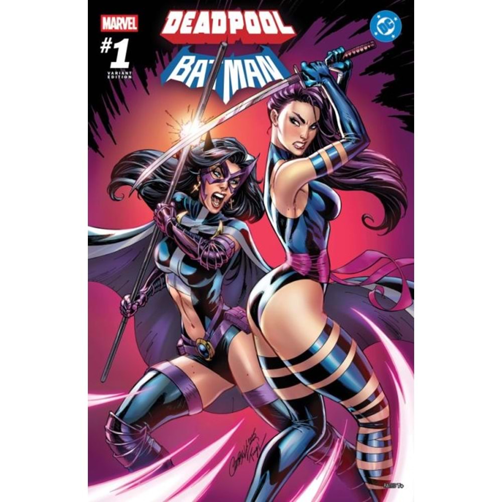MARVEL DC DEADPOOL BATMAN #1 J. SCOTT CAMPBELL VARIANT