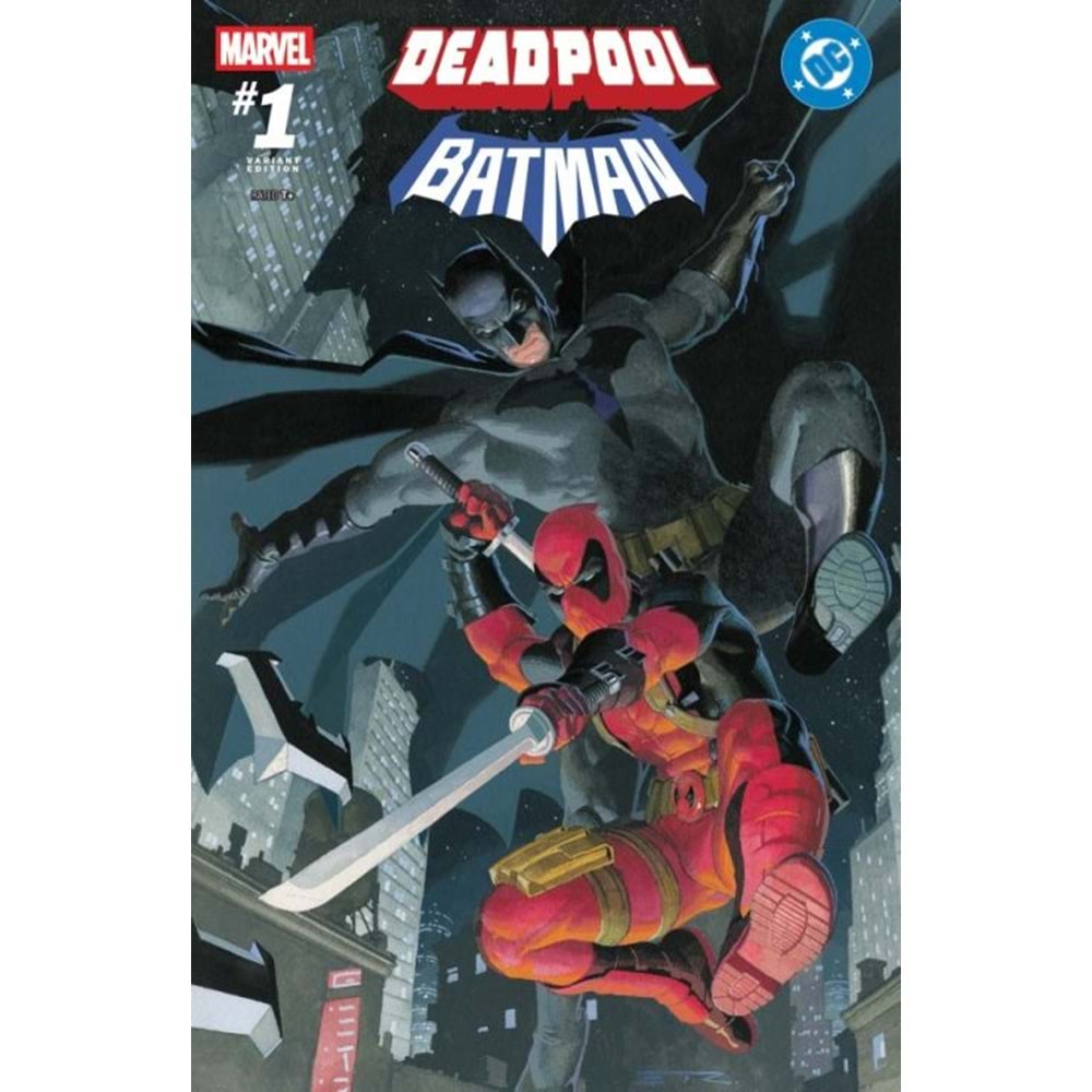 MARVEL DC DEADPOOL BATMAN #1 ESAD RIBIC VARIANT