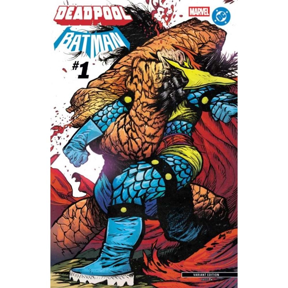 MARVEL DC DEADPOOL BATMAN #1 DANIEL WARREN JOHNSON VARIANT