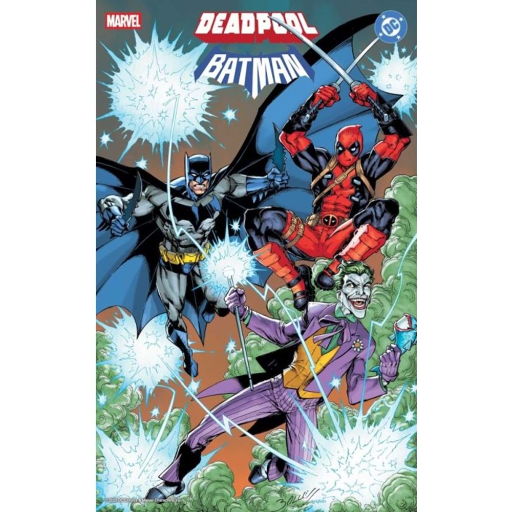 MARVEL DC DEADPOOL BATMAN #1 MARK BAGLEY FOIL VARIANT