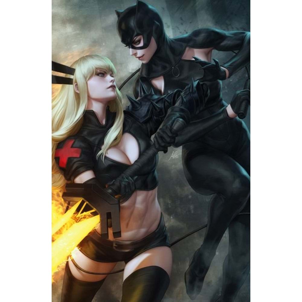 MARVEL DC DEADPOOL BATMAN #1 1:100 ARTGERM VIRGIN VARIANT