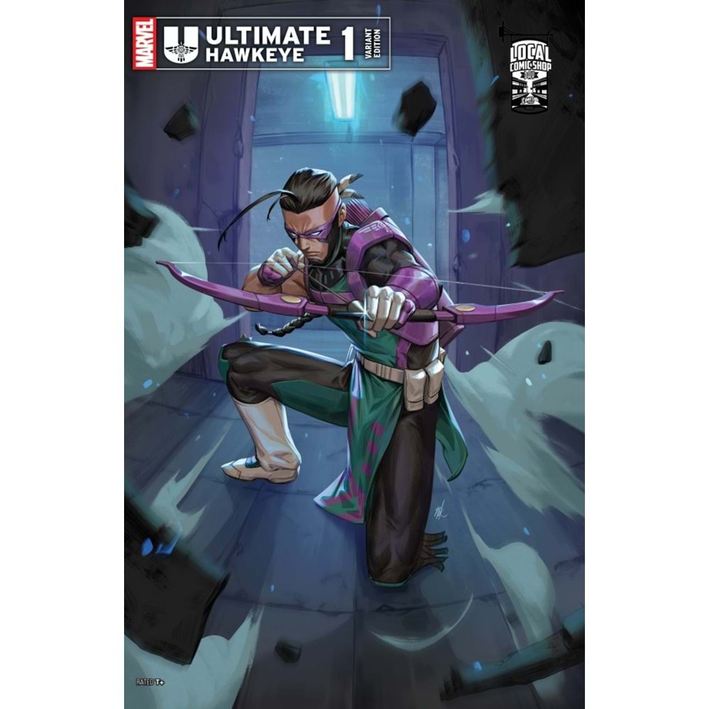 ULTIMATE HAWKEYE (2025) #1 EJIKURE LOCAL COMIC SHOP DAY VARIANT