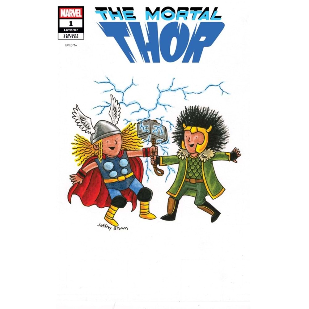 MORTAL THOR #1 JEFFREY BROWN VARIANT