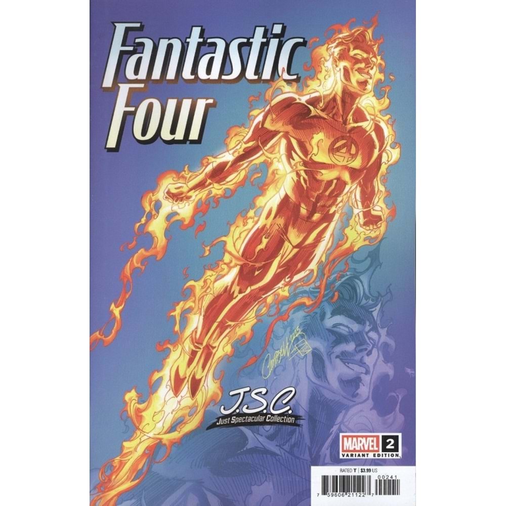 FANTASTIC FOUR (2025) # 2 J. SCOTT CAMPBELL JUST SPECTACULAR COLLECTION VARIANT