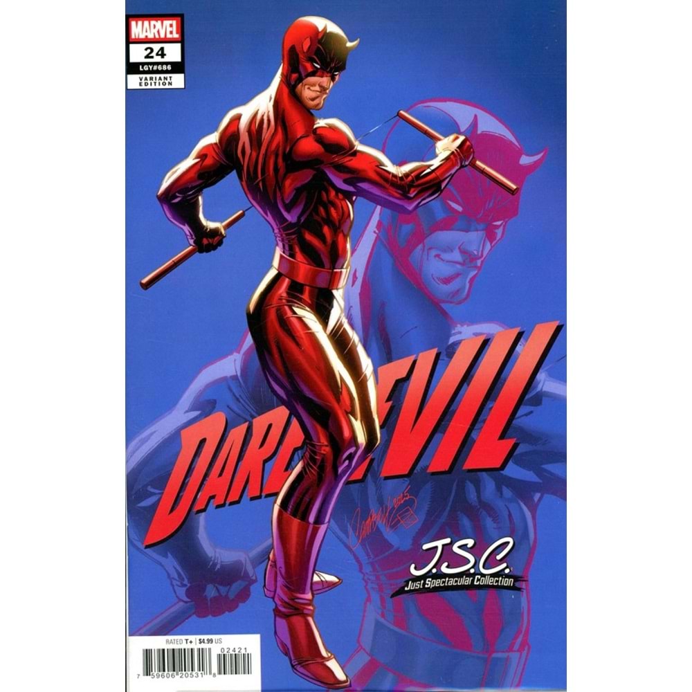 DAREDEVIL (2023) # 24 J. SCOTT CAMPBELL JUST SPECTACULAR COLLECTION VARIANT
