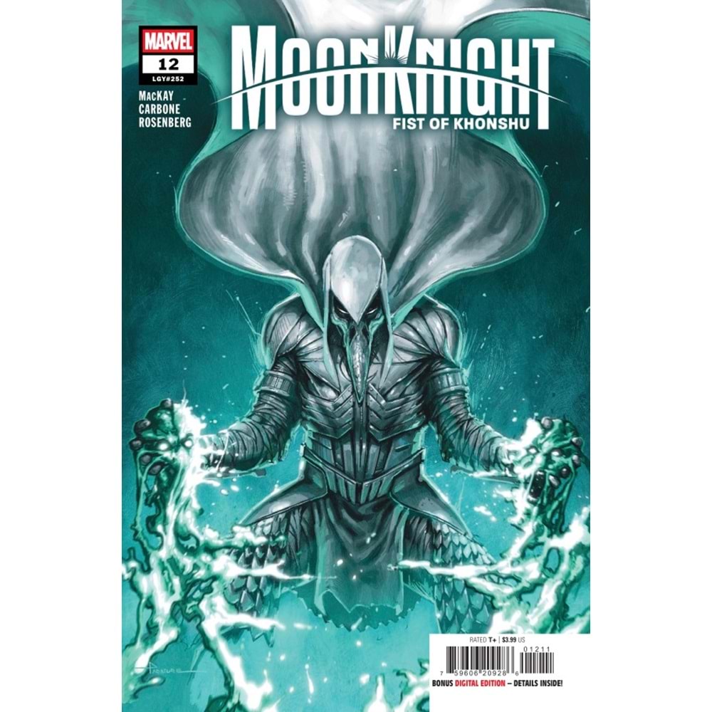 MOON KNIGHT FIST OF KHONSHU # 12