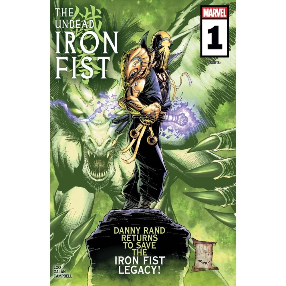 UNDEAD IRON FIST #1