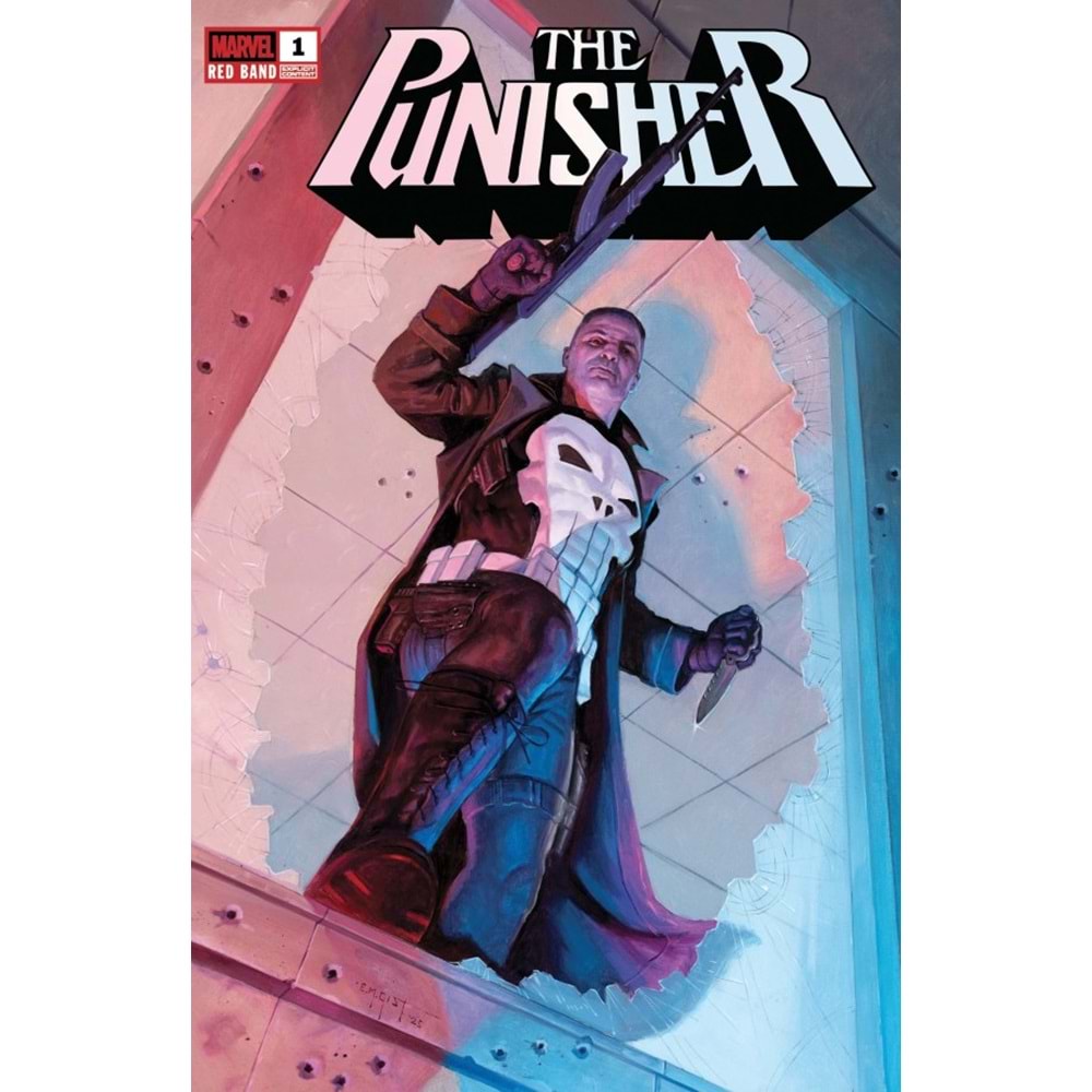 PUNISHER RED BAND #1 EM GIST VARIANT (POLYBAGGED)