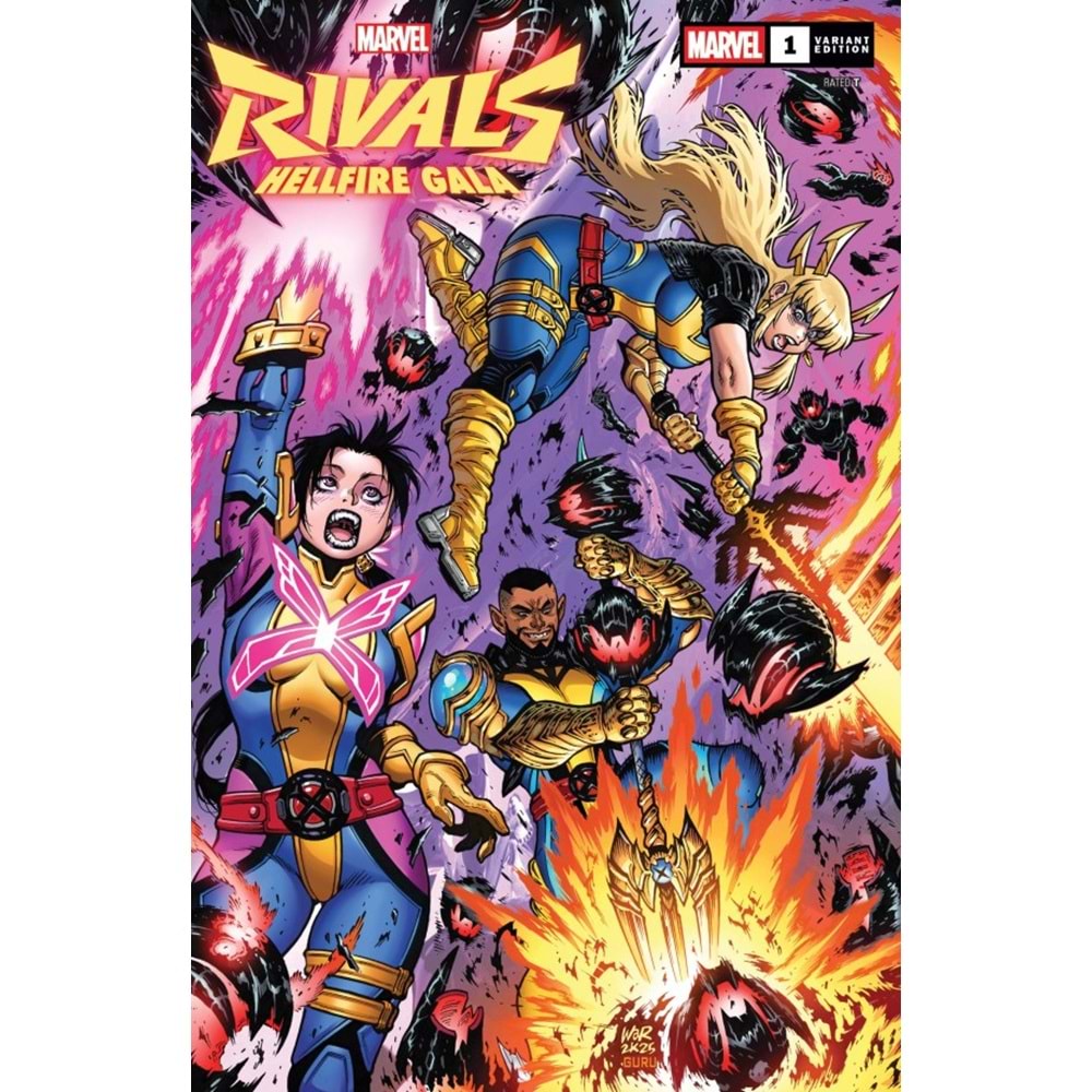 MARVEL RIVALS HELLFIRE GALA #1 ADAM WARREN VARIANT