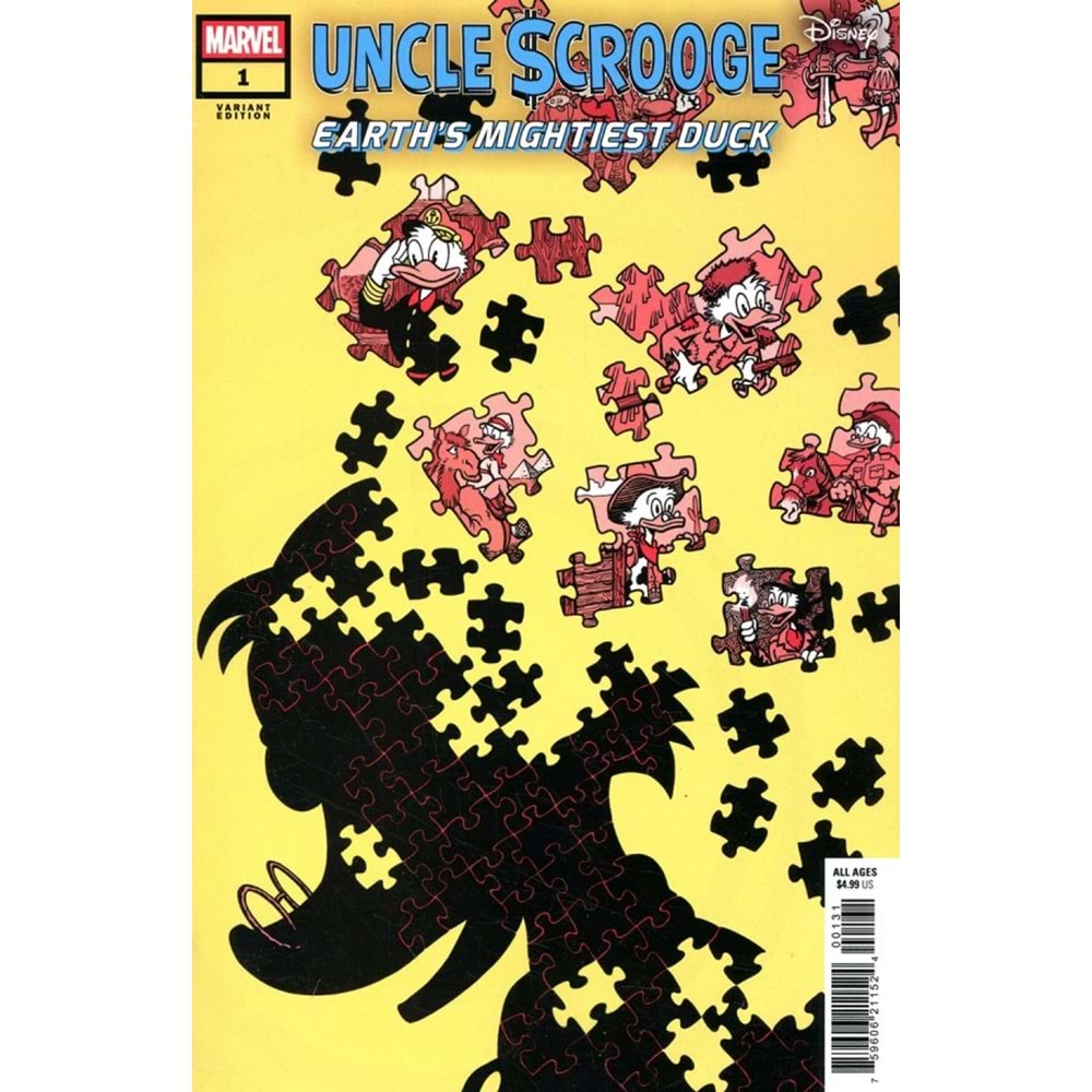 UNCLE SCROOGE EARTHS MIGHTIEST DUCK #1 J GONZO VARIANT