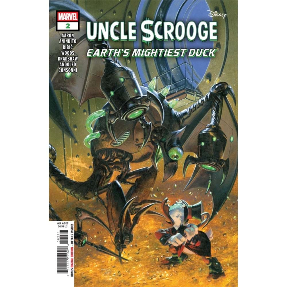 UNCLE SCROOGE EARTHS MIGHTIEST DUCK #2