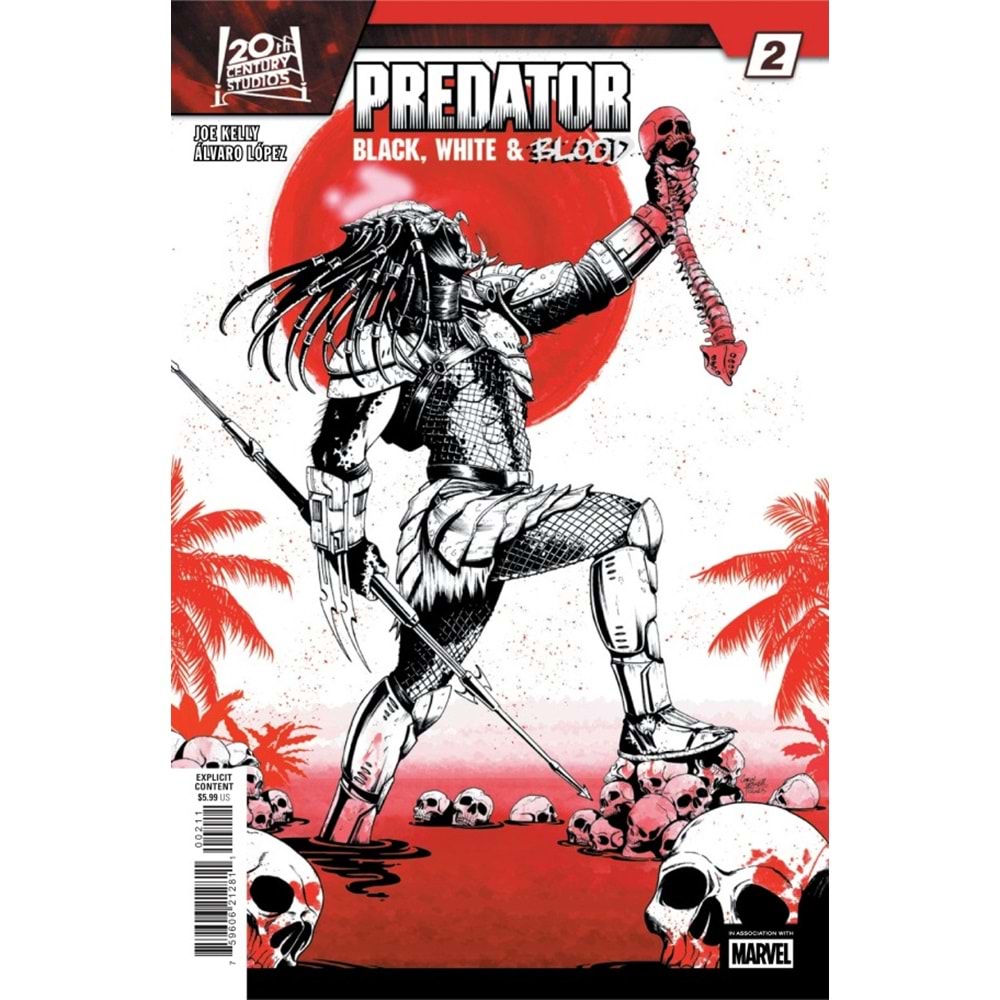 PREDATOR BLACK WHITE & BLOOD #2 (OF 4)
