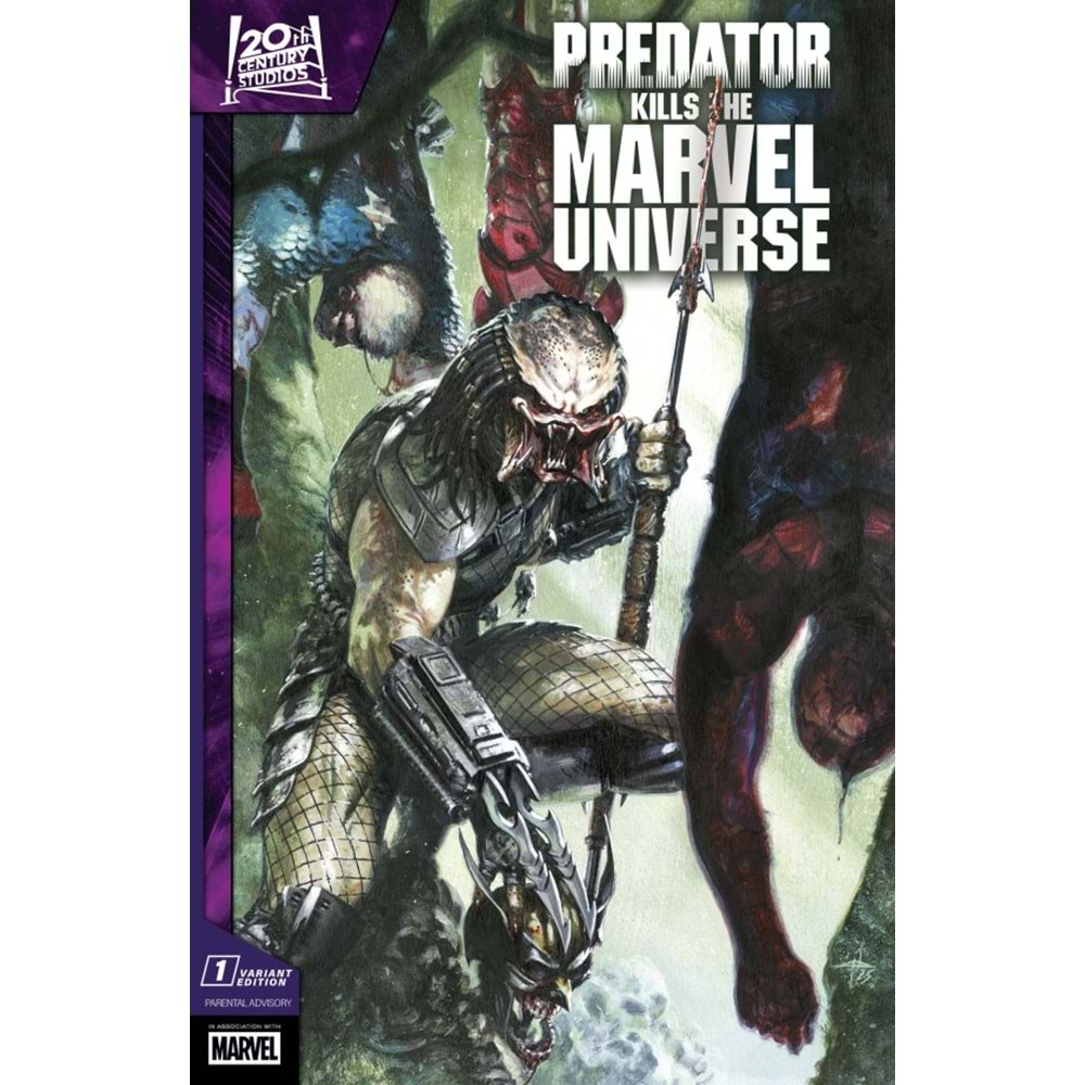 PREDATOR KILLS THE MARVEL UNIVERSE #1 GABRIELLE DELLOTTO VARIANT