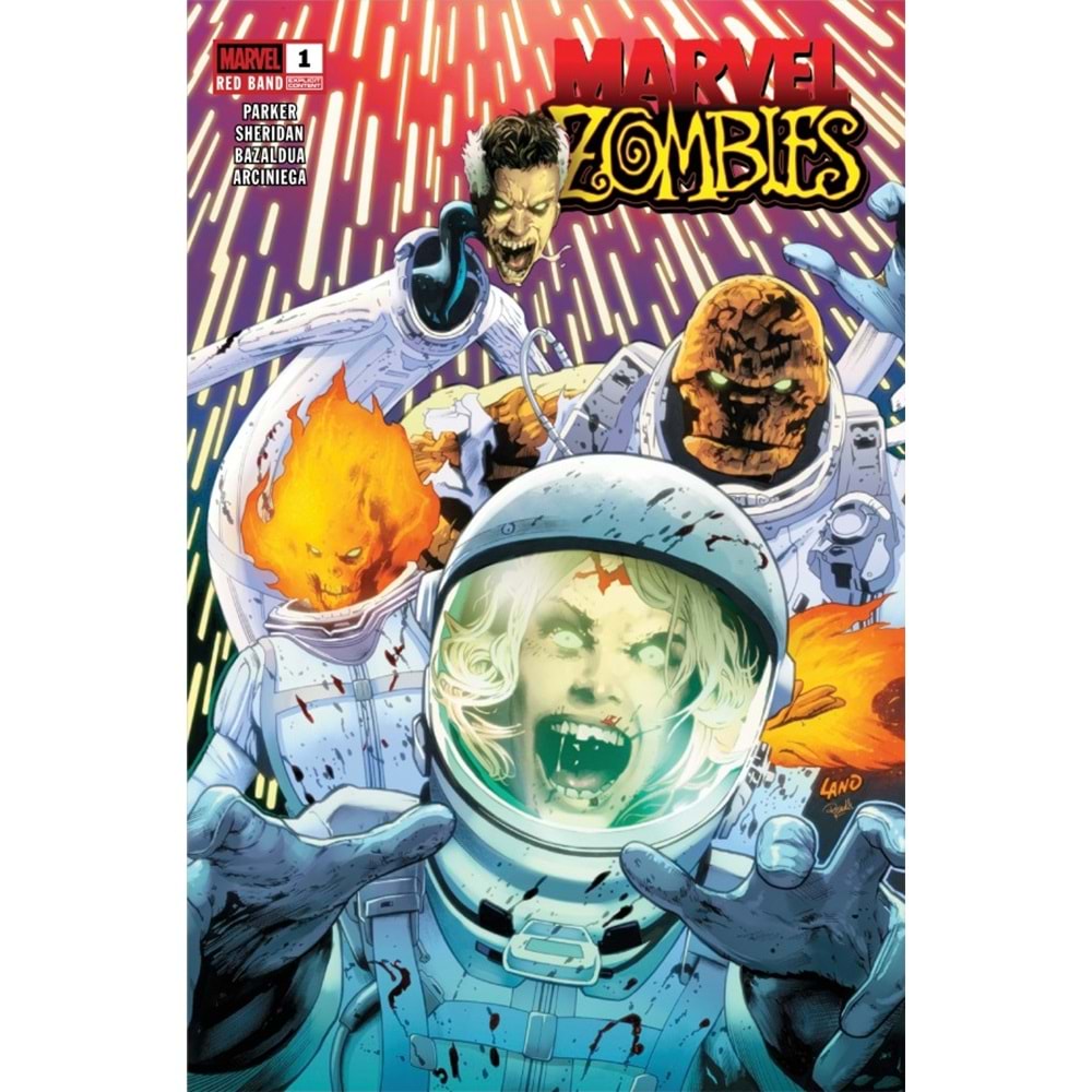 MARVEL ZOMBIES RED BAND #1 (POLYBAGGED)