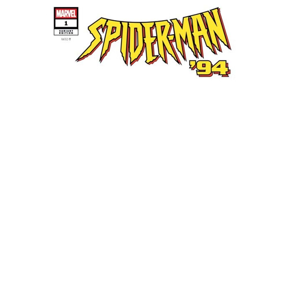 SPIDER-MAN 94 #1 BLANK VARIANT
