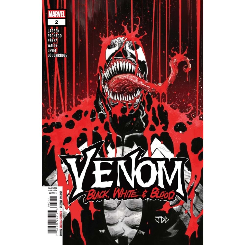 VENOM BLACK WHITE BLOOD #2