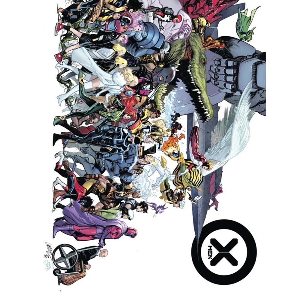 X-MEN FALL OF THE HOUSE OF X RISE OF THE POWERS OF X OMNIBUS HC LARRAZ DM VARIANT