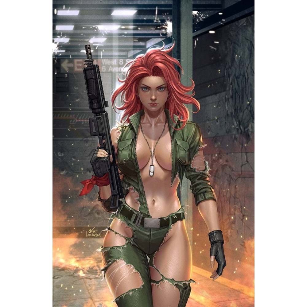 HEAT SEEKER EXPOSED A GUN HONEY SERIES # 2 (OF 4) COVER J INHYUK LEE VIRGIN VARIANT