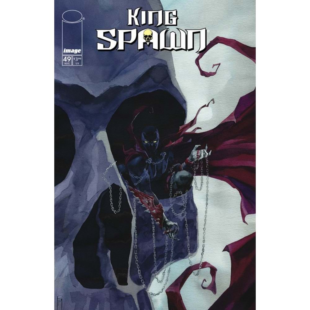KING SPAWN # 49 COVER B FEDE MELE VARIANT