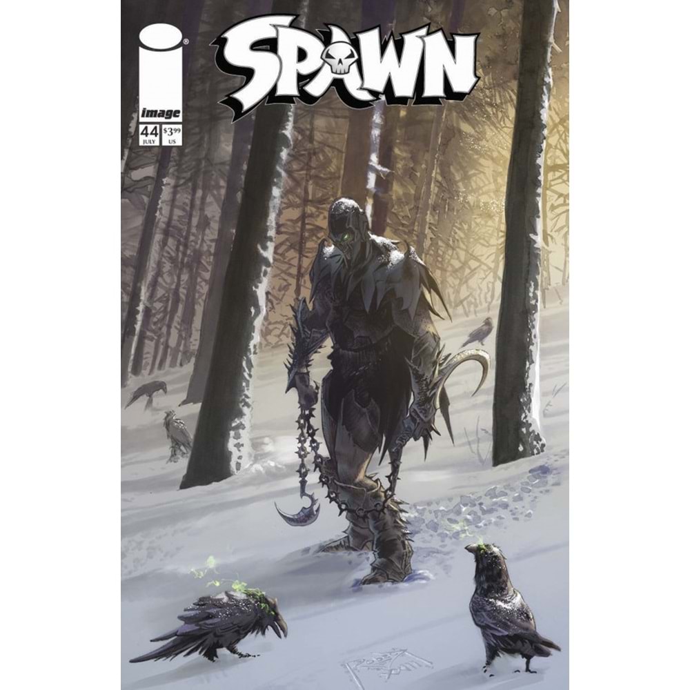 SPAWN # 368 COVER B THADDEUS ROBECK VARIANT