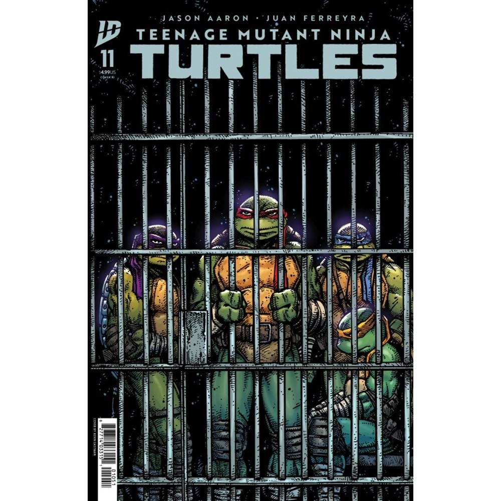 TEENAGE MUTANT NINJA TURTLES (2024) # 11 COVER B KEVIN EASTMAN VARIANT