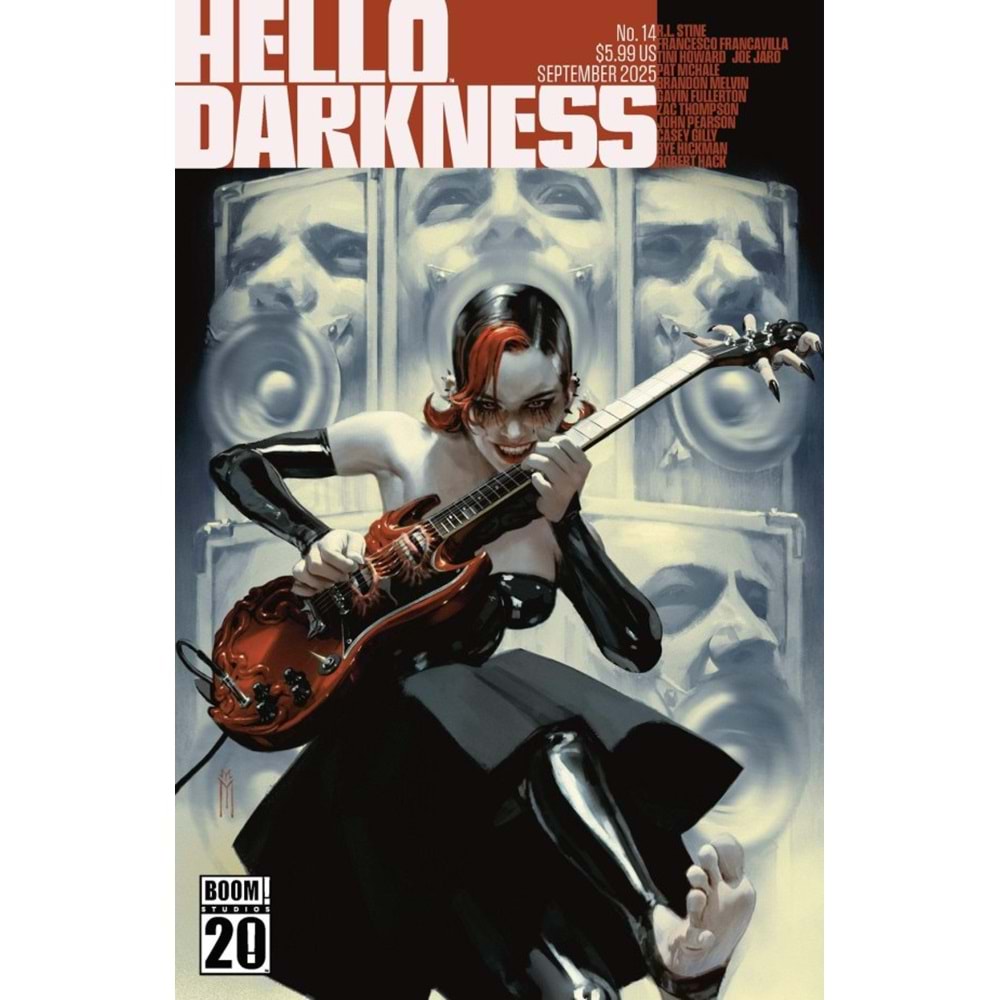 HELLO DARKNESS # 14 COVER A MIGUEL MERCADO