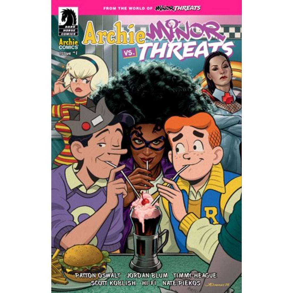 FROM THE WORLD OF MINOR THREATS ARCHIE VS MINOR THREATS #1 (OF 4) COVER C JOE QUINONES VARIANT