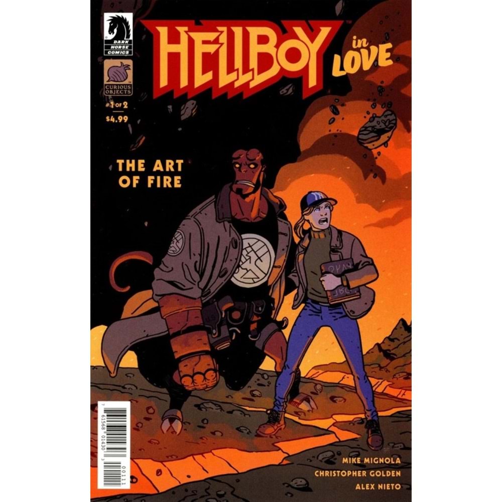HELLBOY IN LOVE THE ART OF FIRE #1 COVER A ALEX NIETO