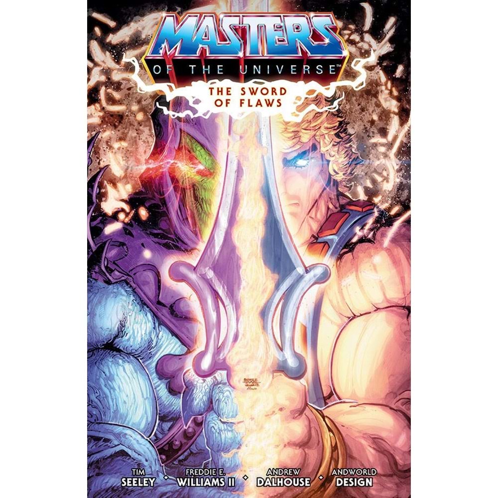 HE-MAN AND THE MASTERS OF THE UNIVERSE THE SWORD OF FLAWS #1 COVER A FREDDIE E WILLIAMS II