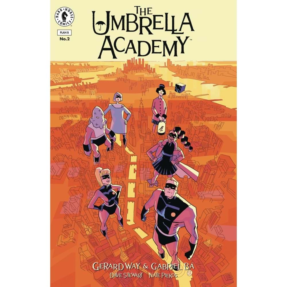 THE UMBRELLA ACADEMY PLAN B # 2 COVER A GABRIEL BA