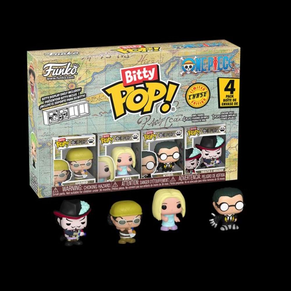 FUNKO BITTY POP ONE PIECE 4-PACK SERIES 4