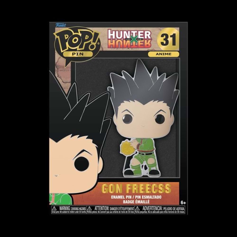 FUNKO POP PIN HUNTER X HUNTER GON FREECSS 31