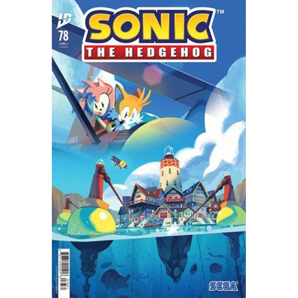 SONIC THE HEDGEHOG (2018) # 78 COVER C 1:10 FOURDRAINE VARIANT