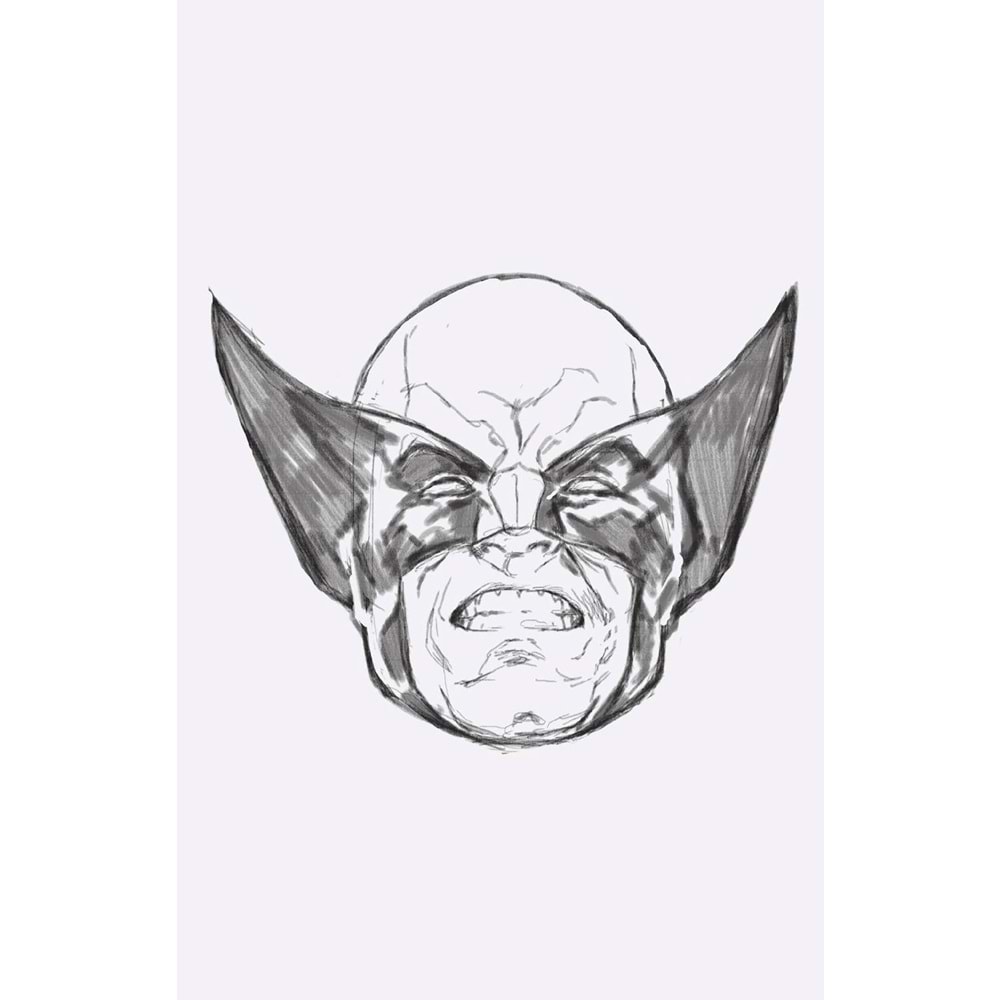 WEAPON X-MEN (2024) # 1 1:50 MARK BROOKS HEADSHOT SKETCH VIRGIN VARIANT