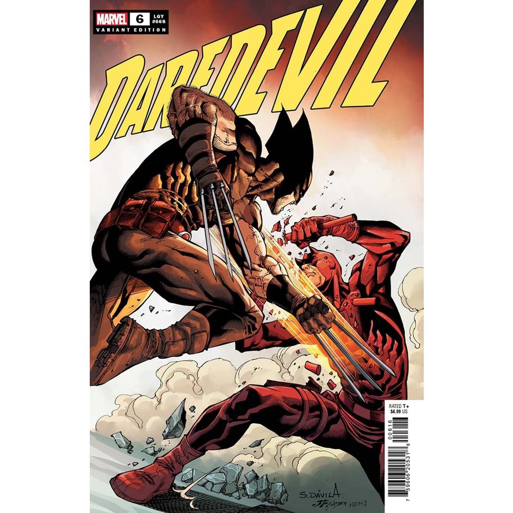 DAREDEVIL (2023) # 6 1:25 SERGIO DAVILA VARIANT
