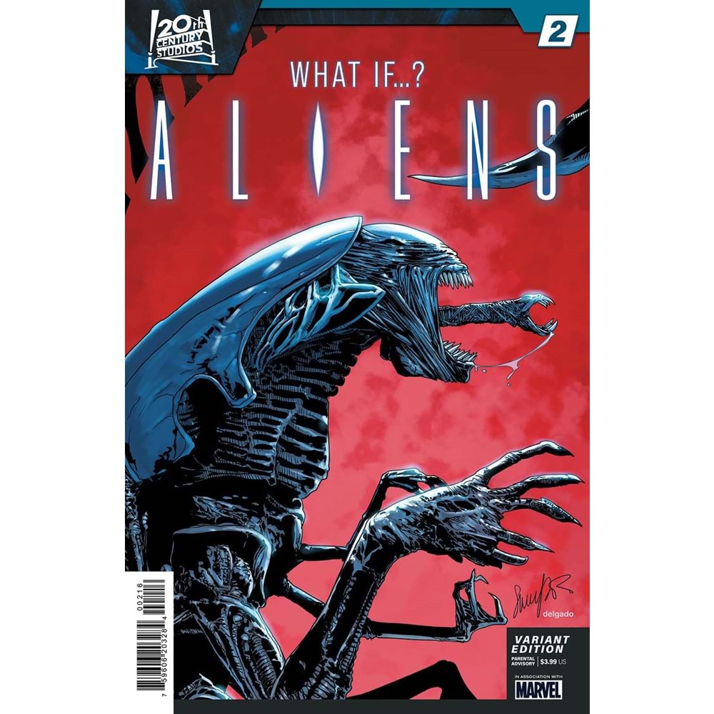 ALIENS WHAT IF # 2 1:25 SALVADOR LARROCA VARIANT