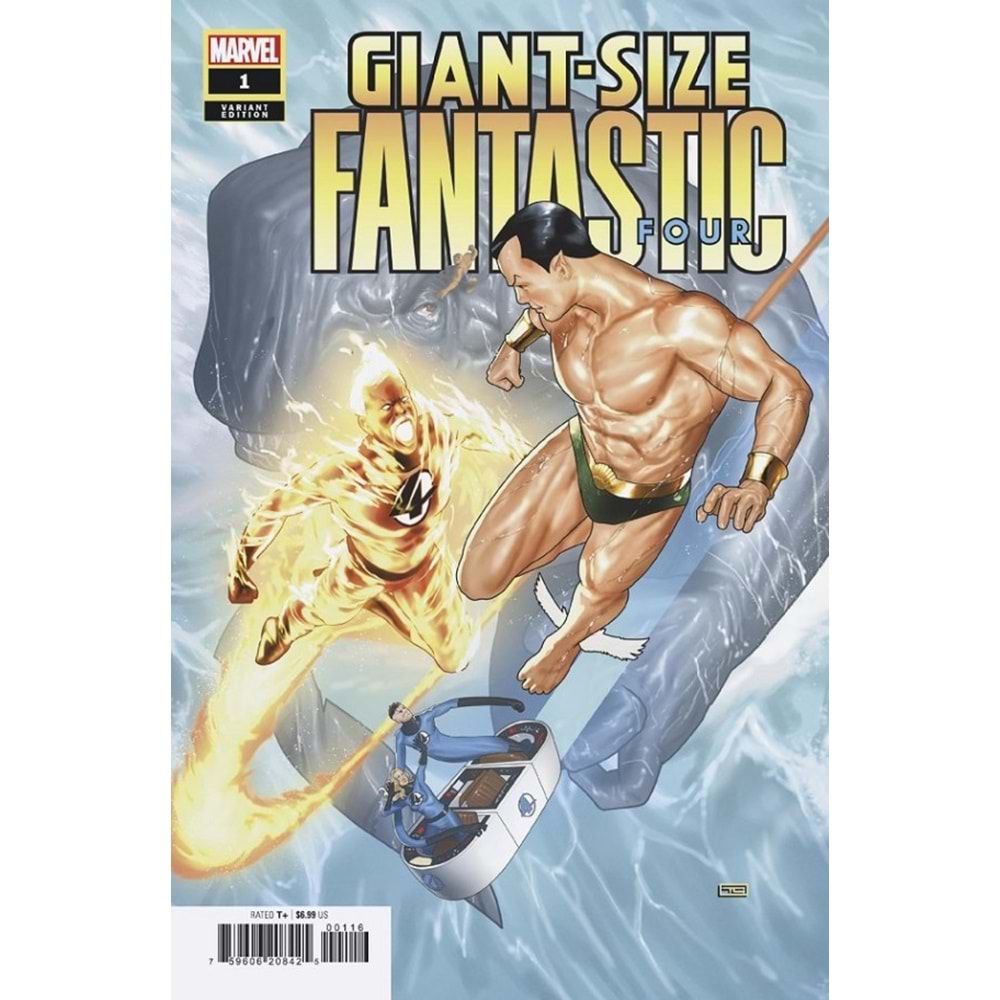 GIANT SIZE FANTASTIC FOUR # 1 (ONE-SHOT) 1:50 TAURIN CLARKE VARIANT