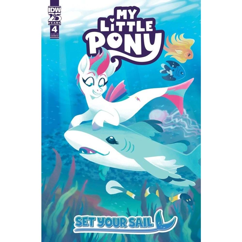 MY LITTLE PONY SET YOUR SAIL # 4 COVER B JUSTASUTA