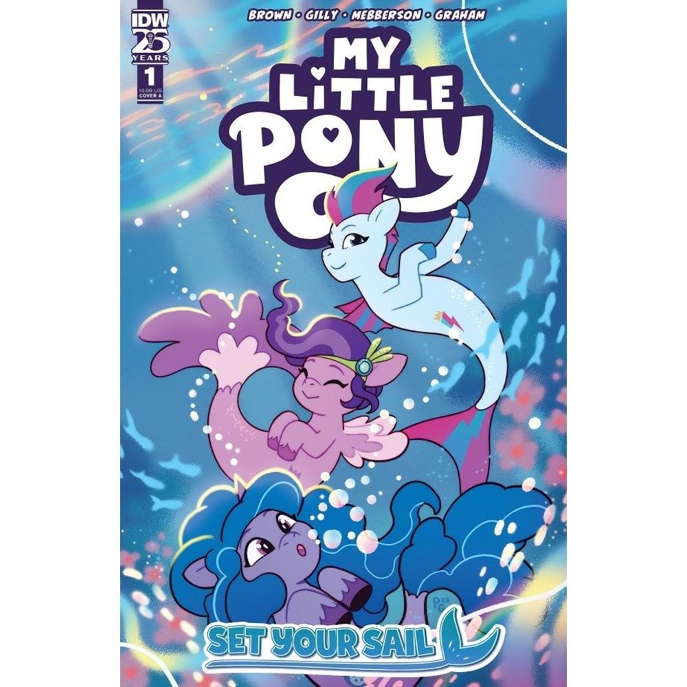 MY LITTLE PONY SET YOUR SAIL # 1 COVER A PAULINA GANUCHEAU